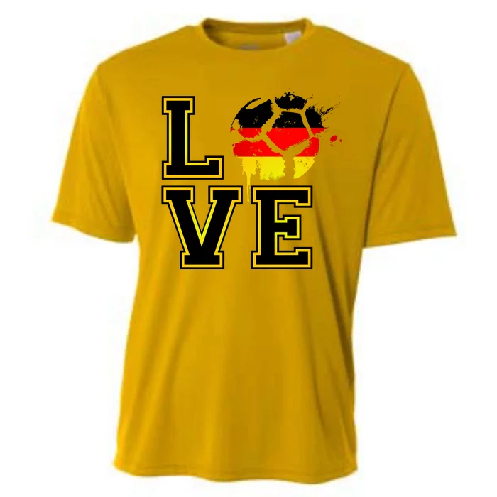 Germany Love Futbol Cooling Performance Crew T-Shirt