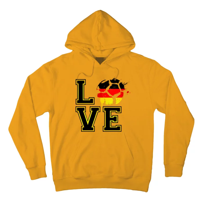 Germany Love Futbol Hoodie