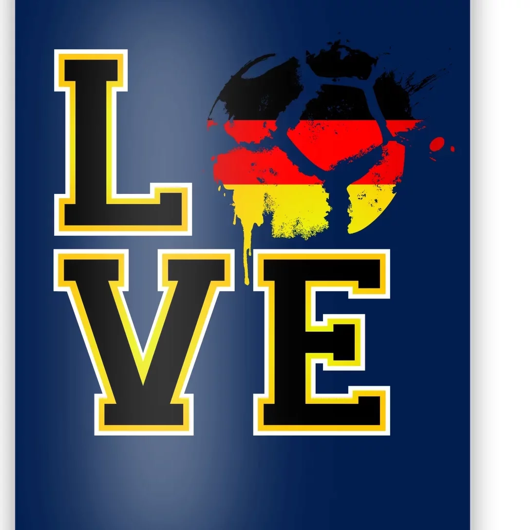 Germany Love Futbol Poster