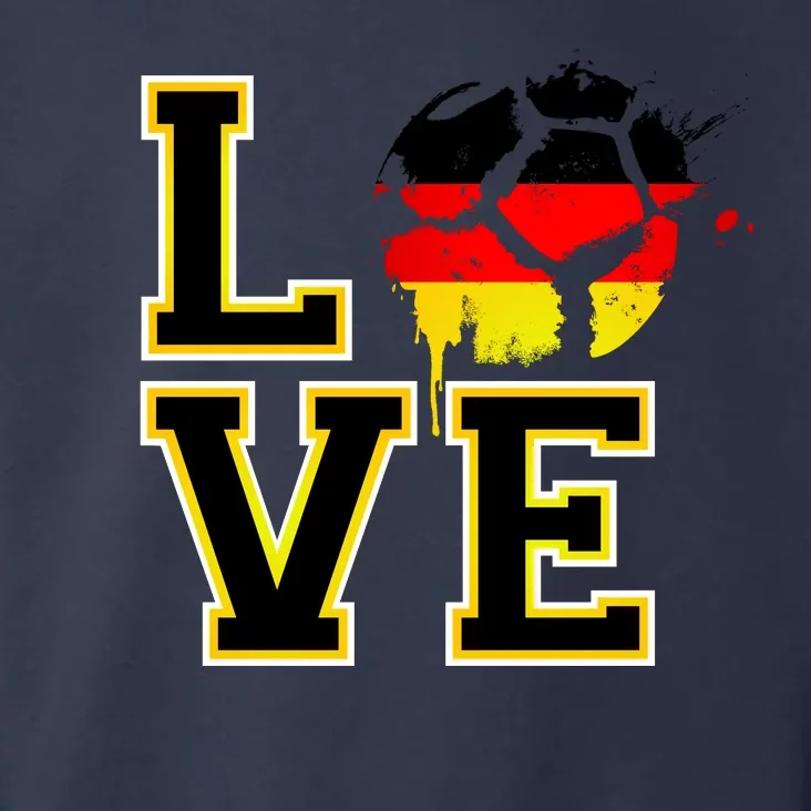 Germany Love Futbol Toddler Hoodie