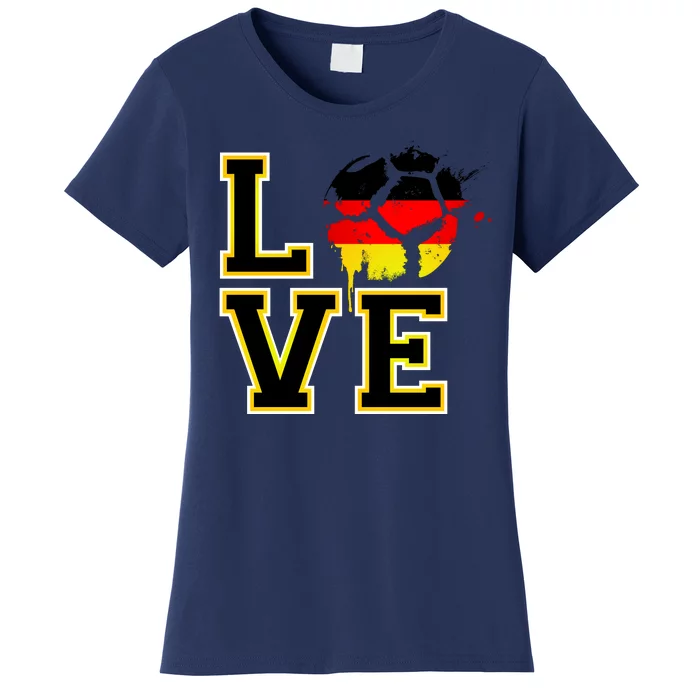 Germany Love Futbol Women's T-Shirt