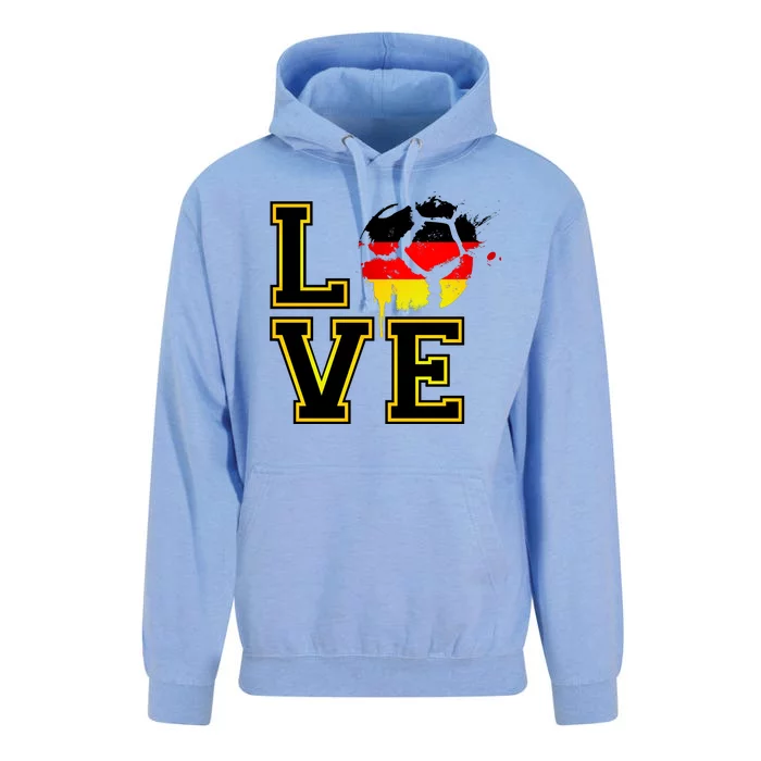 Germany Love Futbol Unisex Surf Hoodie