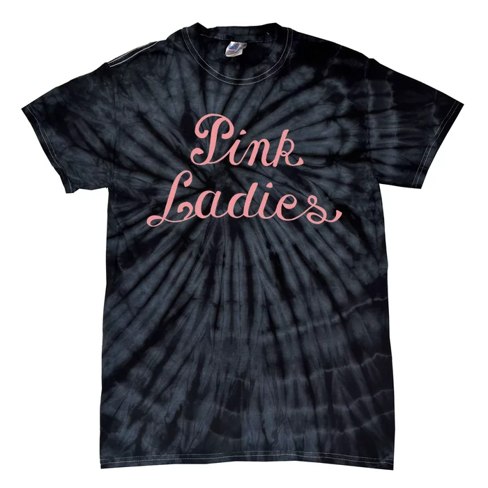 Grease Ladies Font Tie-Dye T-Shirt