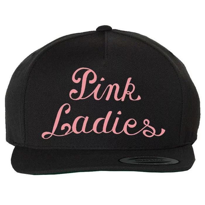 Grease Ladies Font Wool Snapback Cap