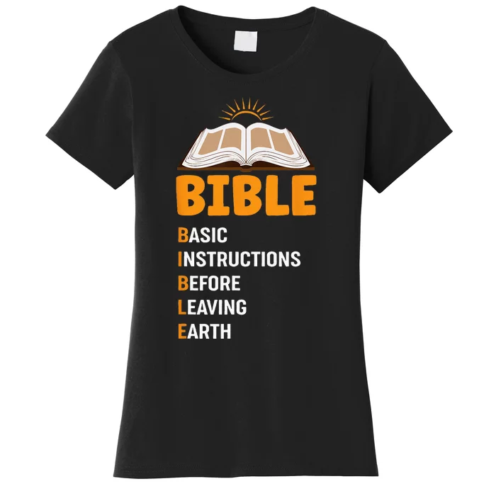 God Loving Funny Religious Bible Women's T-Shirt