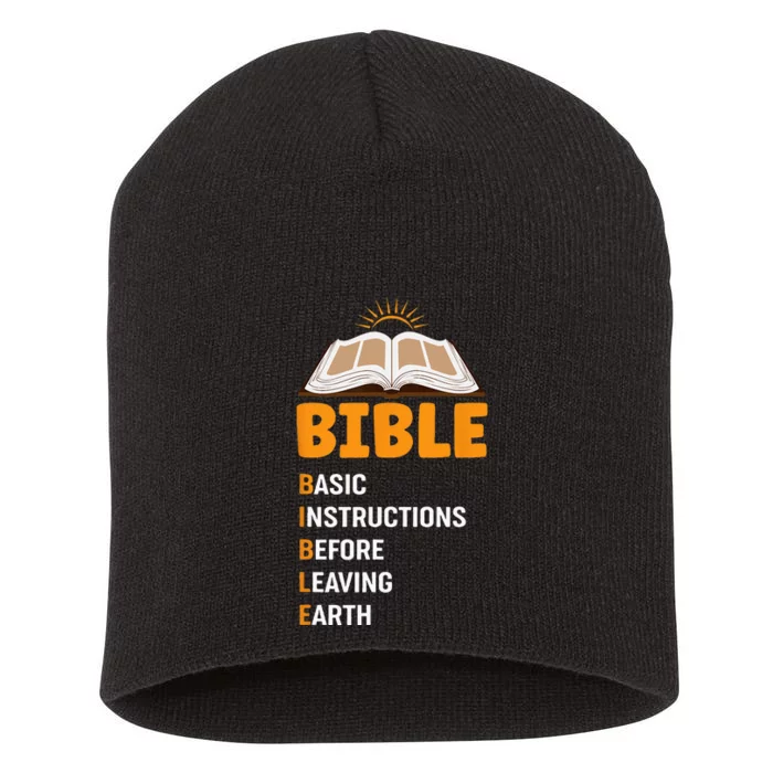 God Loving Funny Religious Bible Short Acrylic Beanie