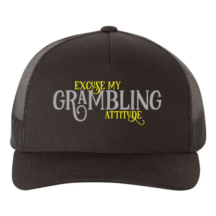 Grambling Louisiana Funny Proud City Hometown Vintage Yupoong Adult 5-Panel Trucker Hat