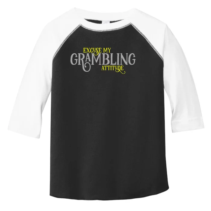 Grambling Louisiana Funny Proud City Hometown Vintage Toddler Fine Jersey T-Shirt