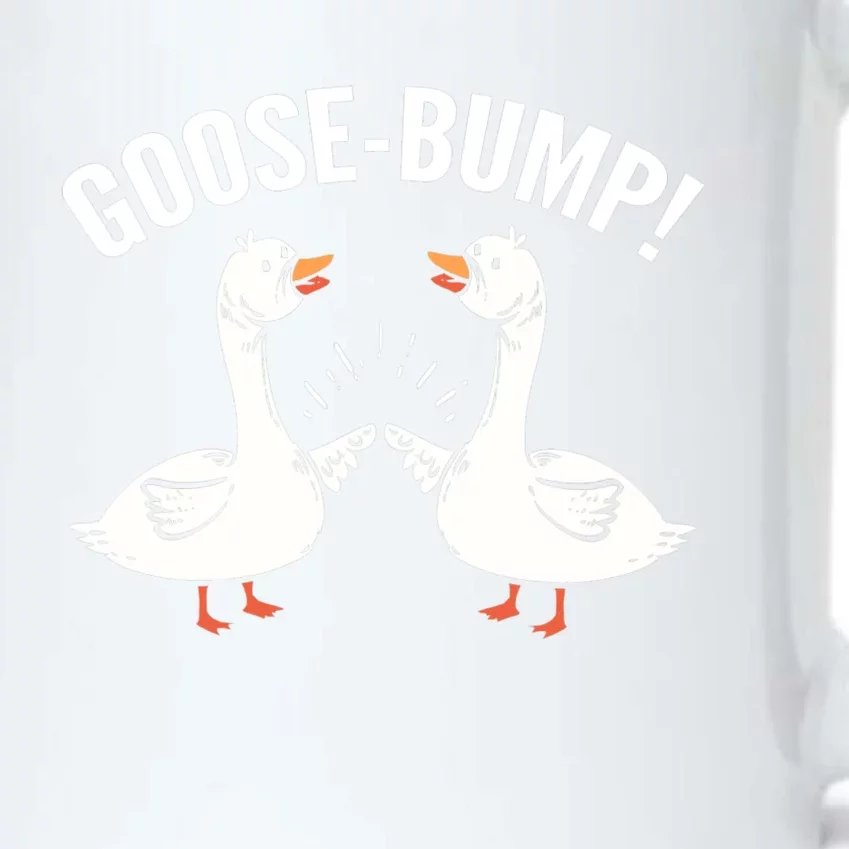 GooseBump Loving Friend Gift Black Color Changing Mug