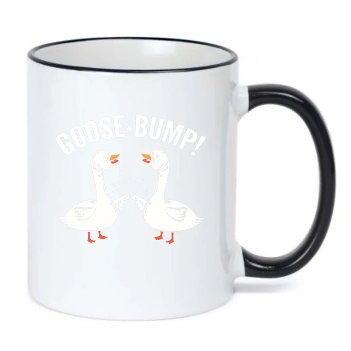 GooseBump Loving Friend Gift Black Color Changing Mug