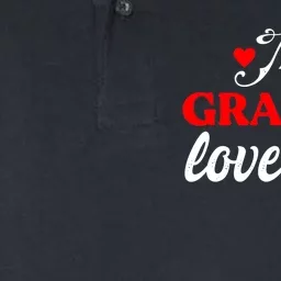 Grandma Lover Grandchild Mothers Day My Grammy Loves Me Softstyle Adult Sport Polo