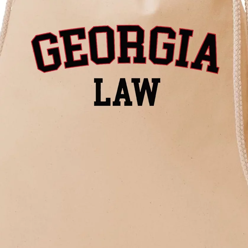 Georgia Law Georgia Bar Graduate Gift Lawyer College Drawstring Bag