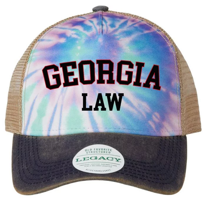 Georgia Law Georgia Bar Graduate Gift Lawyer College Legacy Tie Dye Trucker Hat