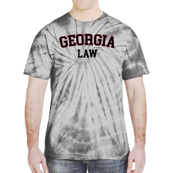 Georgia Law Georgia Bar Graduate Gift Lawyer College Tie-Dye T-Shirt