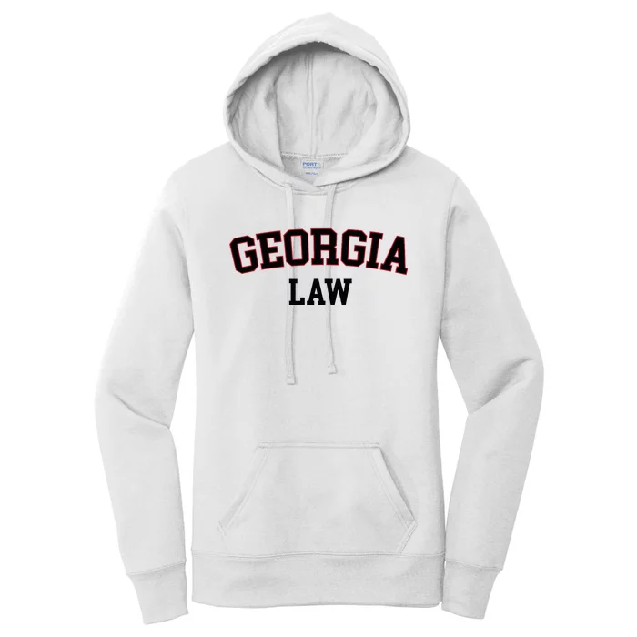 Georgia Law Georgia Bar Graduate Gift Lawyer College Women's Pullover Hoodie