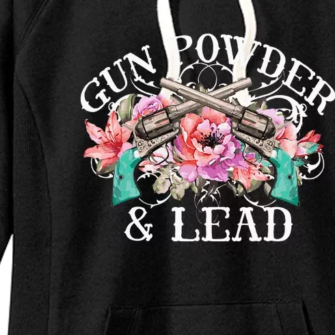 Gunpowder & Lead Gunpowder Day Shooting Art Women's Fleece Hoodie