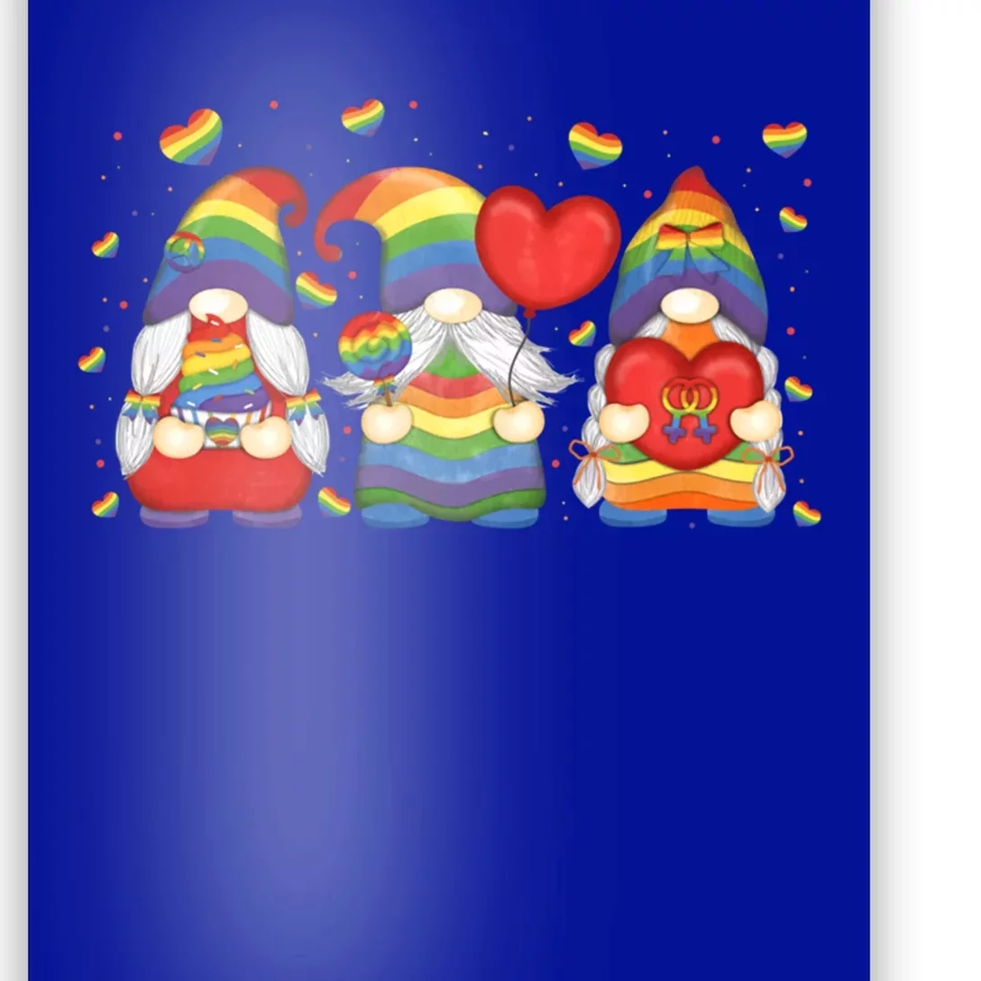 Gnome Lgbtq Gnomies Gay Bisexual Transsexual Pride Ally Meaningful Gift Poster