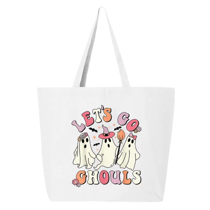 groovy lets go ghouls halloween ghost out costume 25L Jumbo Tote