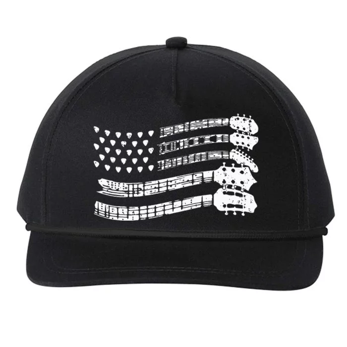 Guitar Lover Guitarist Guitar Player Music Lover Guitar Snapback Five-Panel Rope Hat