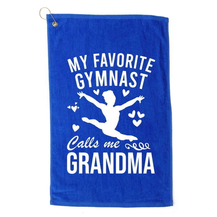 Gymnastic Lover Gift Platinum Collection Golf Towel