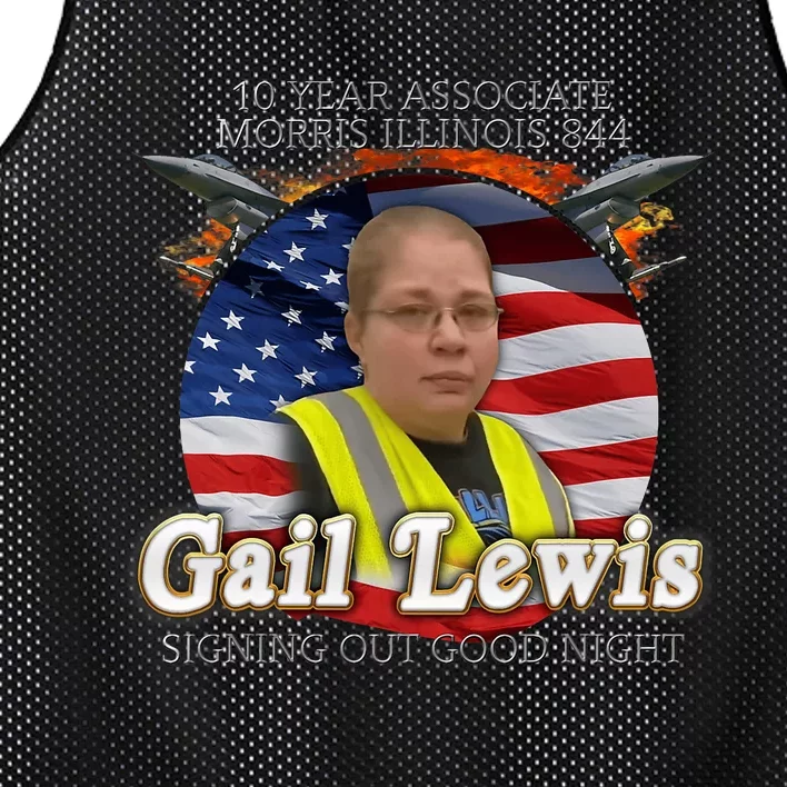 Gail Lewis Mesh Reversible Basketball Jersey Tank