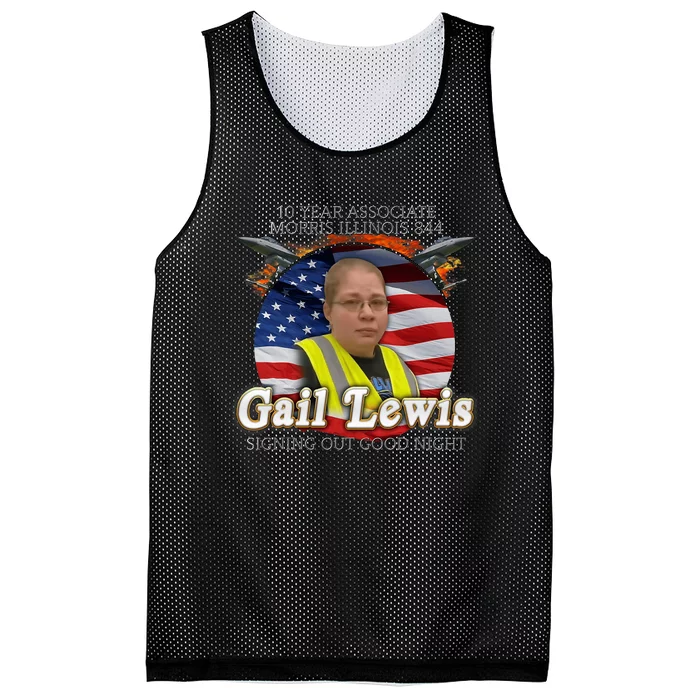 Gail Lewis Mesh Reversible Basketball Jersey Tank