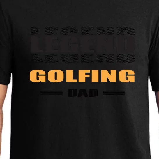 Golf Legend Golfing Dad Gift For Dad Father's Day Pajama Set