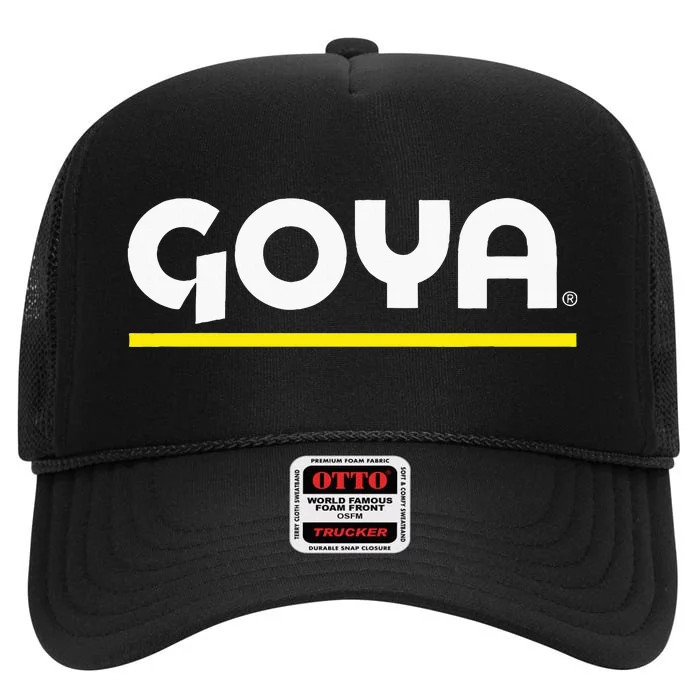 G.O.Y.A Logo High Crown Mesh Trucker Hat