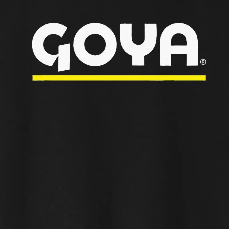 G.O.Y.A Logo Women's Crop Top Tee