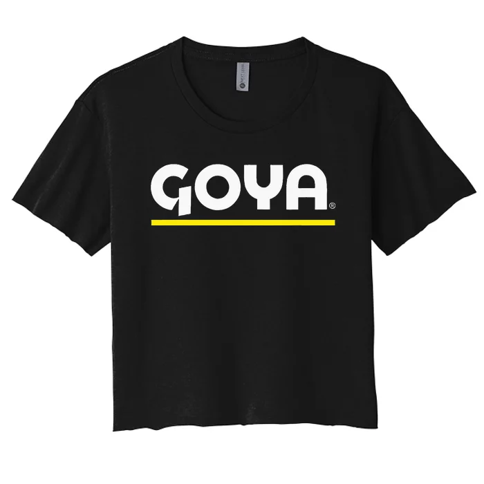 G.O.Y.A Logo Women's Crop Top Tee