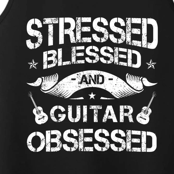 Guitar Lover Guitarist Musician Acoustic Fretted Instrut Meaningful Gift Performance Tank