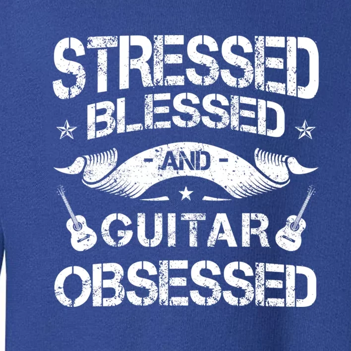 Guitar Lover Guitarist Musician Acoustic Fretted Instrut Meaningful Gift Toddler Sweatshirt