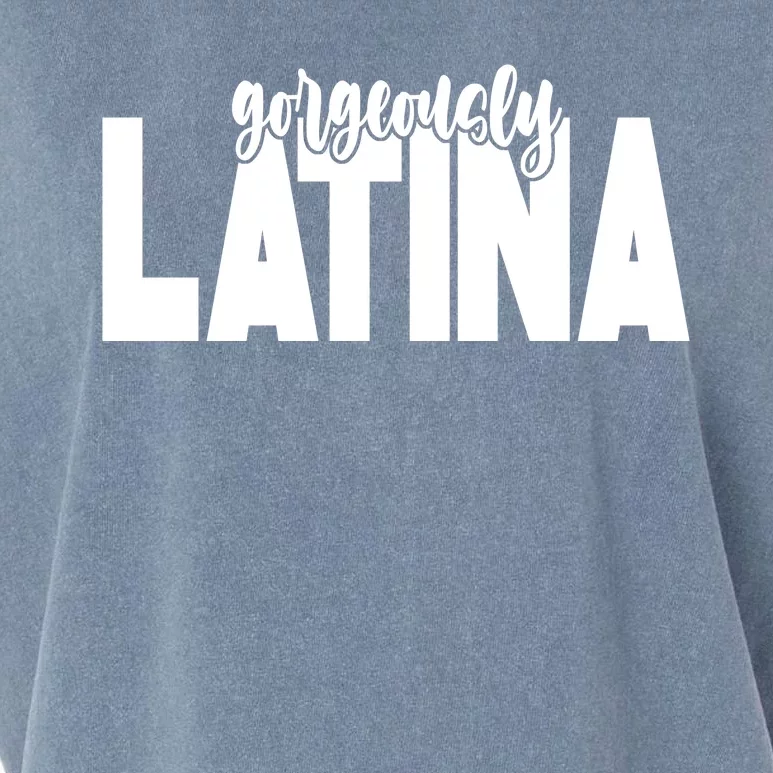 Gorgeously Latina Garment-Dyed Women's Muscle Tee