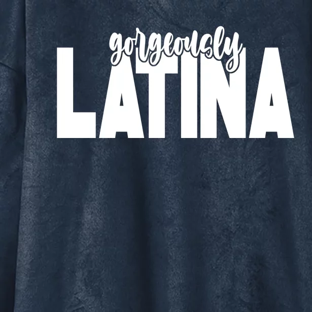 Gorgeously Latina Hooded Wearable Blanket