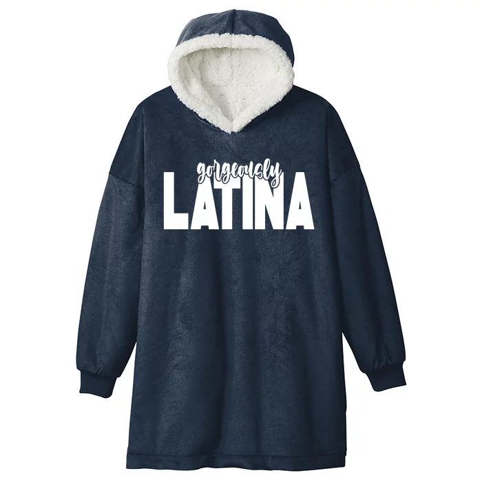 Gorgeously Latina Hooded Wearable Blanket