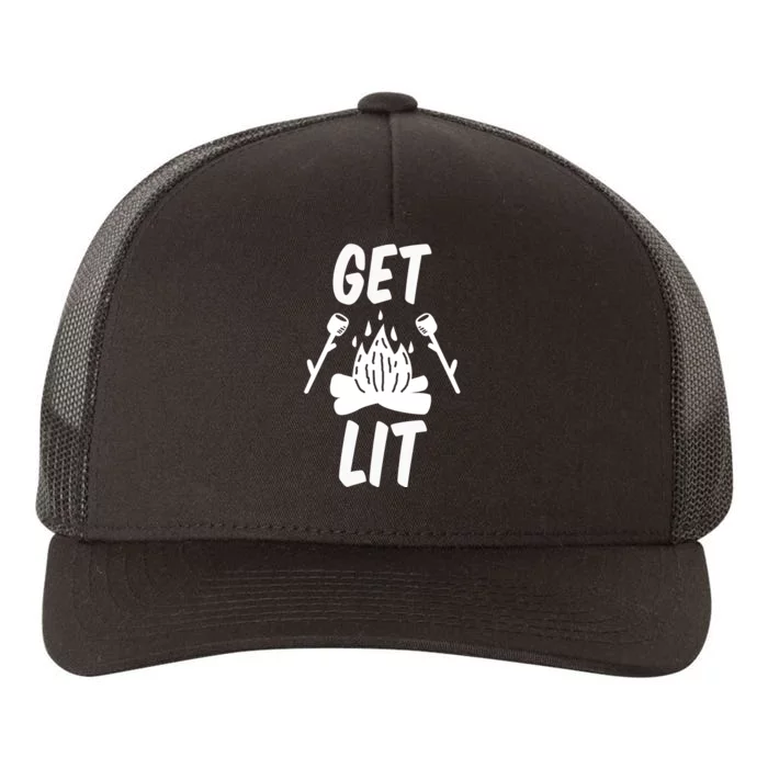 Get Lit Gift Yupoong Adult 5-Panel Trucker Hat