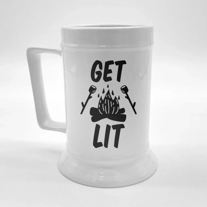 Get Lit Gift Front & Back Beer Stein