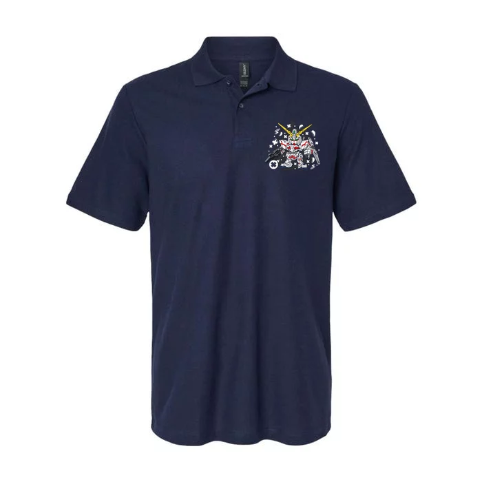 Gundam Lovers Softstyle Adult Sport Polo