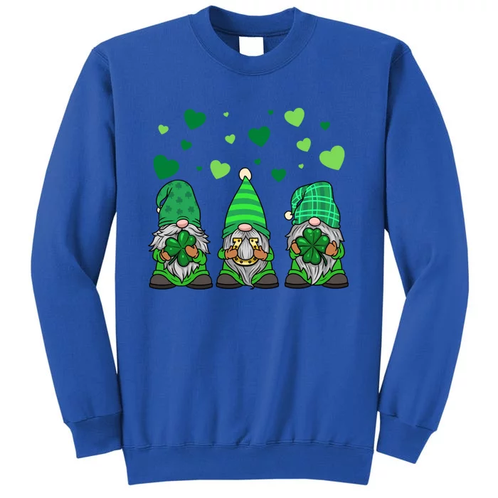 Gnome Leprechaun Green Gnomes Tomte St Patrick's Day Gift Great Gift Tall Sweatshirt