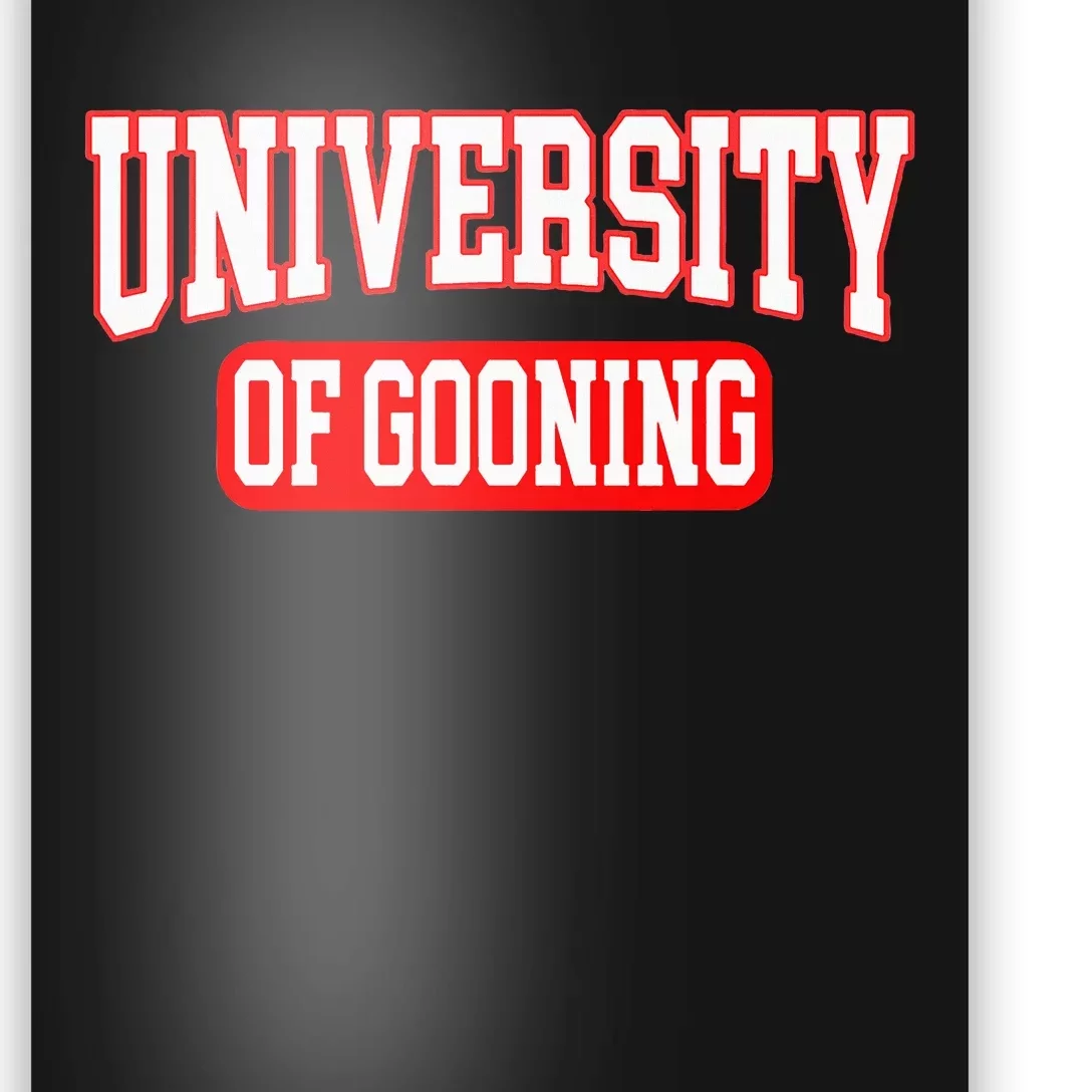 Gooning Looksmaxxing Poster