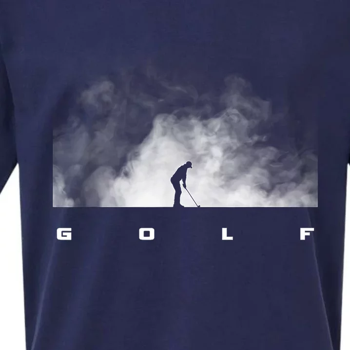 Golfer Love Golf Club Gift Sueded Cloud Jersey T-Shirt