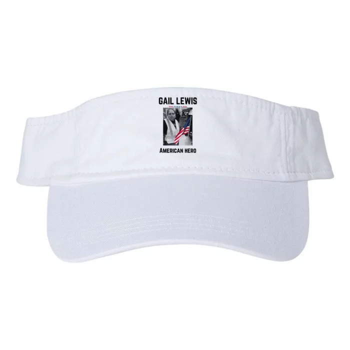 Gail Lewis Gail Lewis We Salute You The End American Hero Valucap Bio-Washed Visor