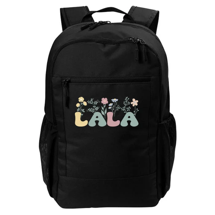 Groovy Lala Grandmother Flowers Lala Grandma Daily Commute Backpack