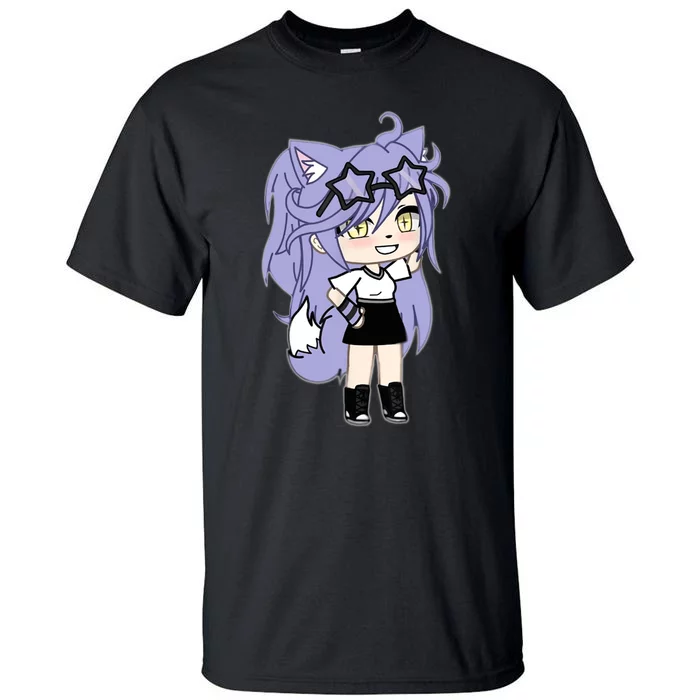 Gacha Life Gatcha Club Inspired 01 Kawaii Manga Anime Chibi Tall T-Shirt