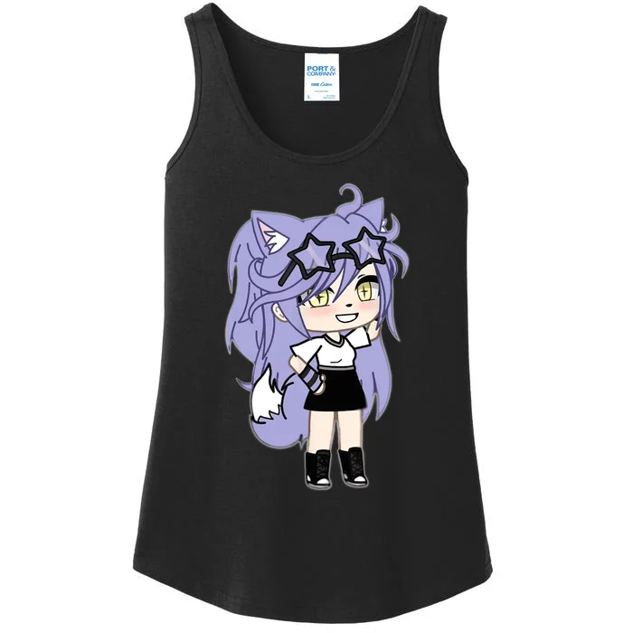 Gacha Life Gatcha Club Inspired 01 Kawaii Manga Anime Chibi Ladies Essential Tank