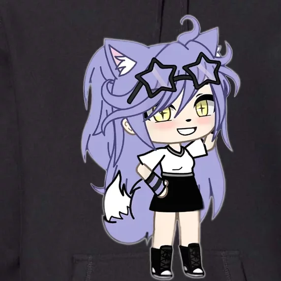 Gacha Life Gatcha Club Inspired 01 Kawaii Manga Anime Chibi Premium Hoodie