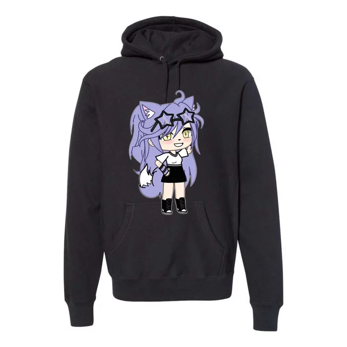 Gacha Life Gatcha Club Inspired 01 Kawaii Manga Anime Chibi Premium Hoodie