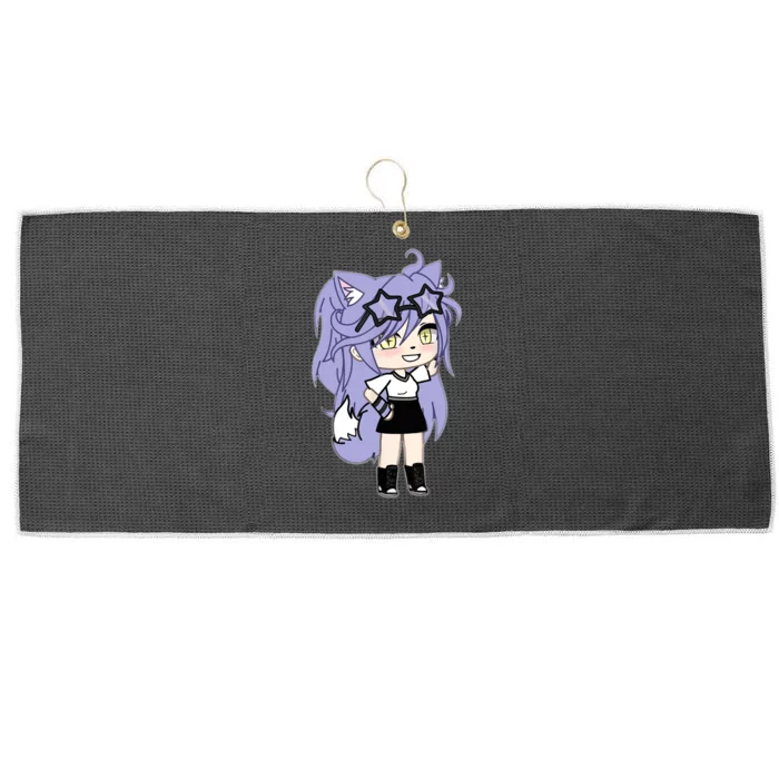 Gacha Life Gatcha Club Inspired 01 Kawaii Manga Anime Chibi Large Microfiber Waffle Golf Towel