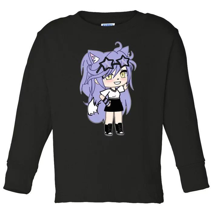 Gacha Life Gatcha Club Inspired 01 Kawaii Manga Anime Chibi Toddler Long Sleeve Shirt