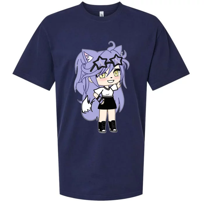 Gacha Life Gatcha Club Inspired 01 Kawaii Manga Anime Chibi Sueded Cloud Jersey T-Shirt